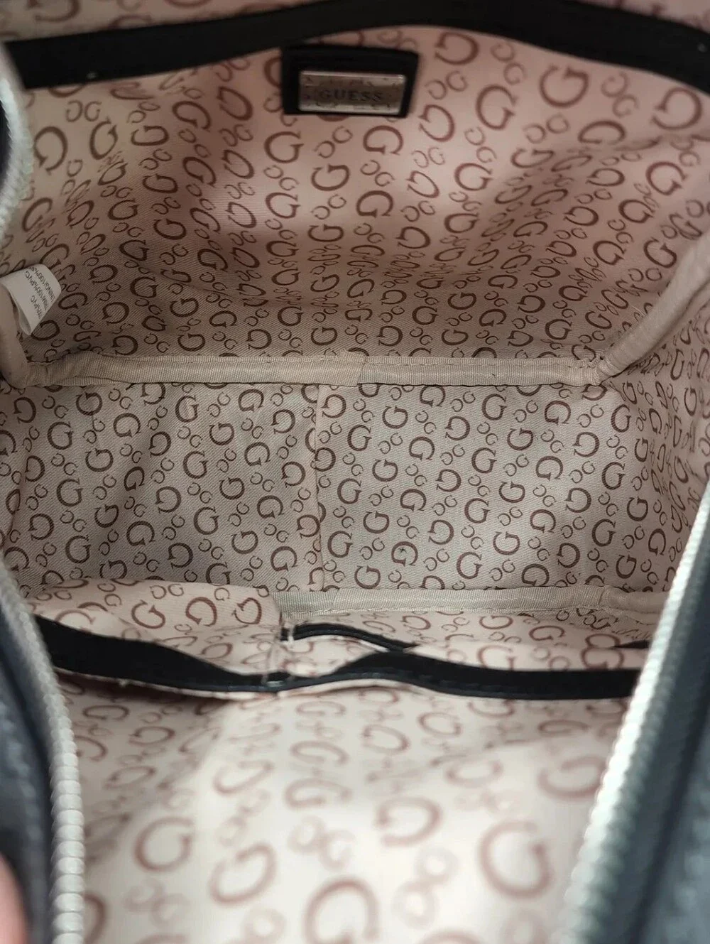 GUESS Grey Logo Backpack for Men